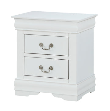 Louis Philip White Sleigh Bedroom Set - Ornate Home