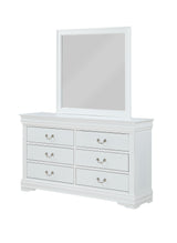 Louis Philip White Youth Sleigh Bedroom Set - Ornate Home