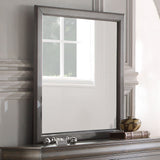 Louis Philippe Antique Gray Mirror - Ornate Home