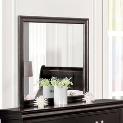 Louis Philippe Black 5 Pc. Queen Bedroom Set w/ Chest - Ornate Home