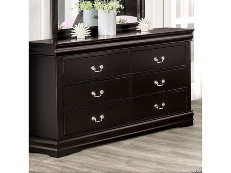 Louis Philippe Black Dresser - Ornate Home