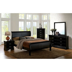 Louis Philippe Black Mirror - Ornate Home