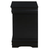 Louis Philippe Black Nightstand - Ornate Home