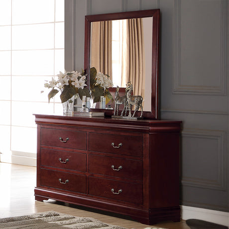 Louis Philippe Cherry Dresser - Ornate Home