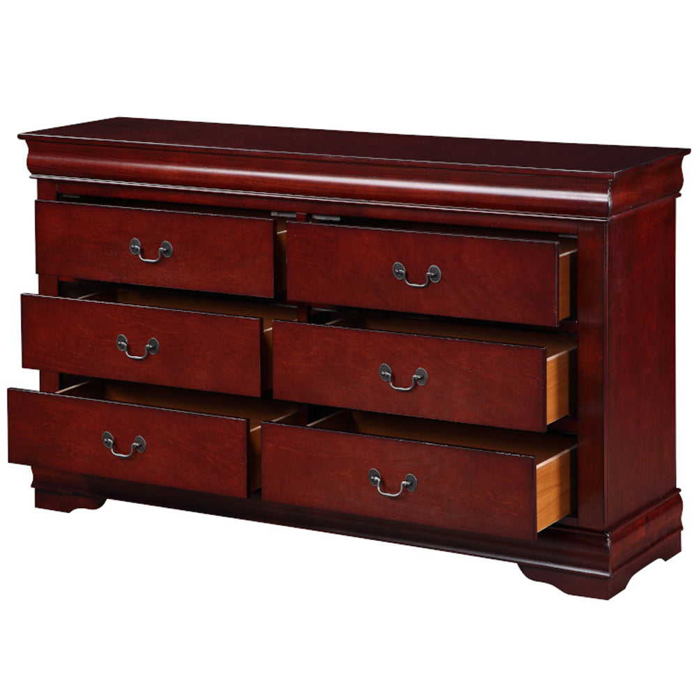 Louis Philippe Cherry Dresser - Ornate Home