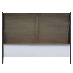 Louis Philippe Dark Gray Eastern King Bed - Ornate Home