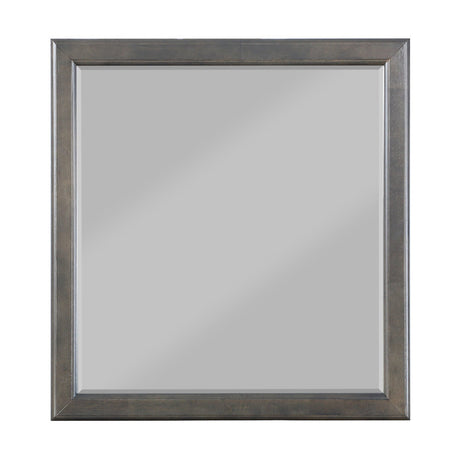 Louis Philippe Dark Gray Mirror - Ornate Home