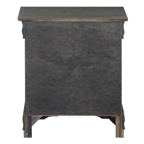 Louis Philippe Dark Gray Nightstand - Ornate Home