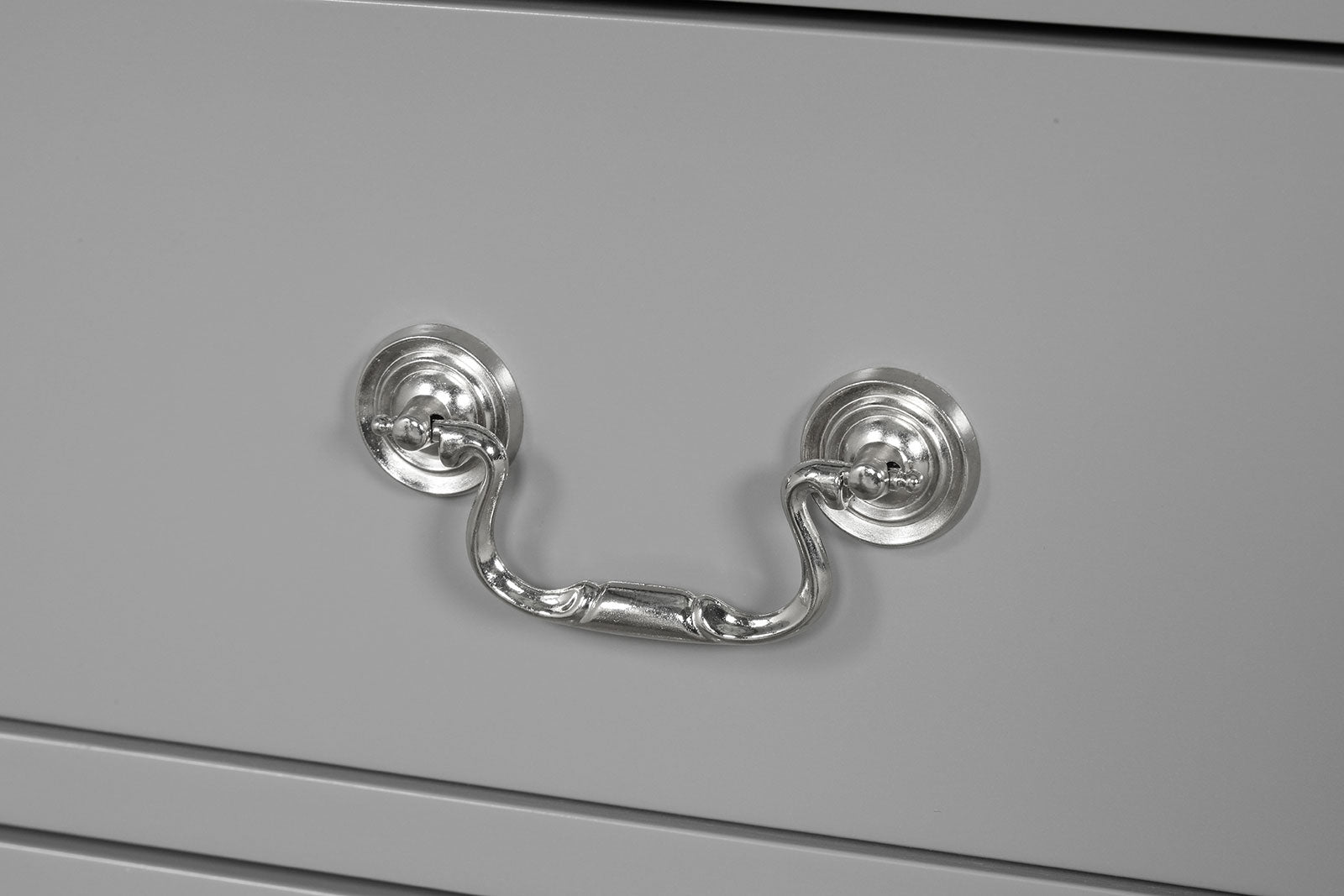 Louis Philippe Gray 5 Pc. Queen Bedroom Set w/ 2NS - Ornate Home