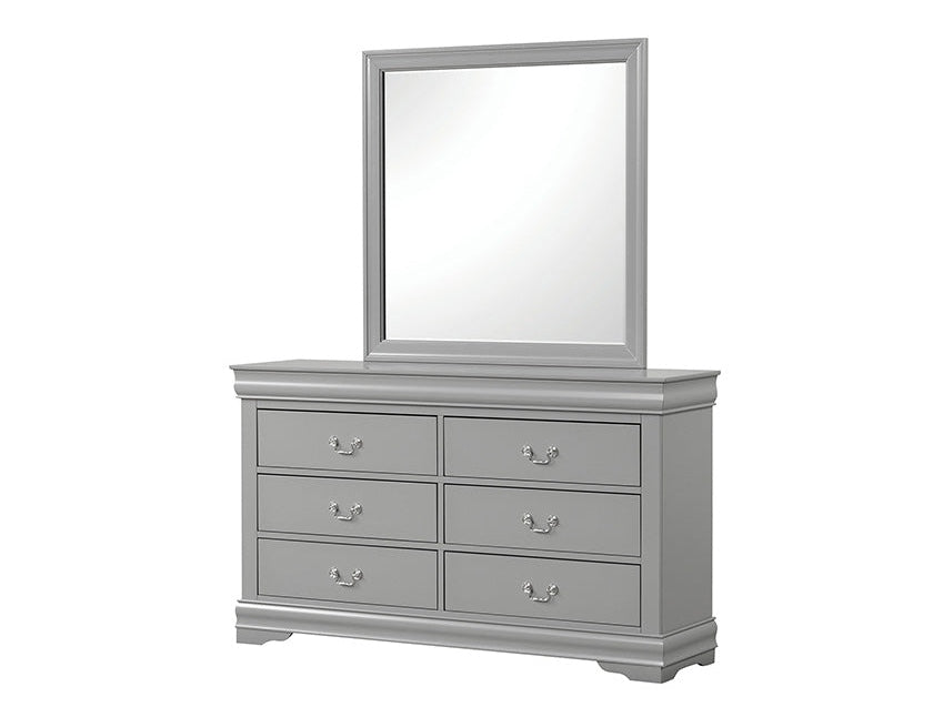 Louis Philippe Gray Dresser - Ornate Home