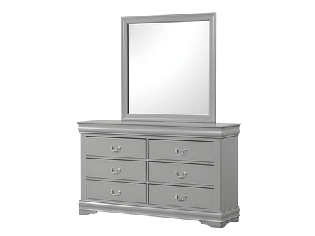 Louis Philippe Gray Dresser - Ornate Home