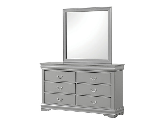 Louis Philippe Gray Dresser - Ornate Home