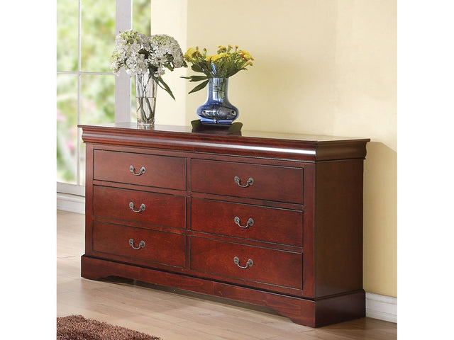 Louis Philippe III Cherry Dresser - Ornate Home