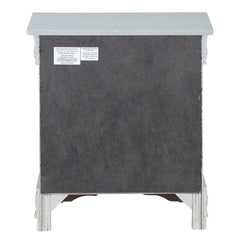 Louis Philippe III Platinum Nightstand - Ornate Home