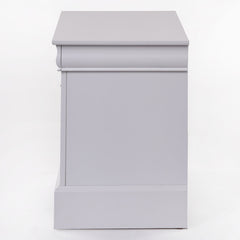 Louis Philippe III White Nightstand - Ornate Home