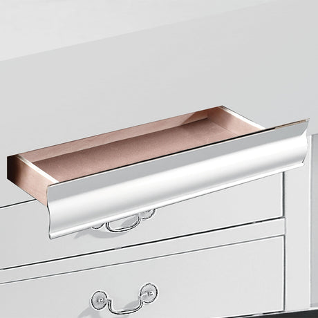 Louis Philippe III White Queen Bed - Ornate Home