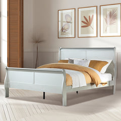 Louis Philippe Platinium Twin Bed - Ornate Home