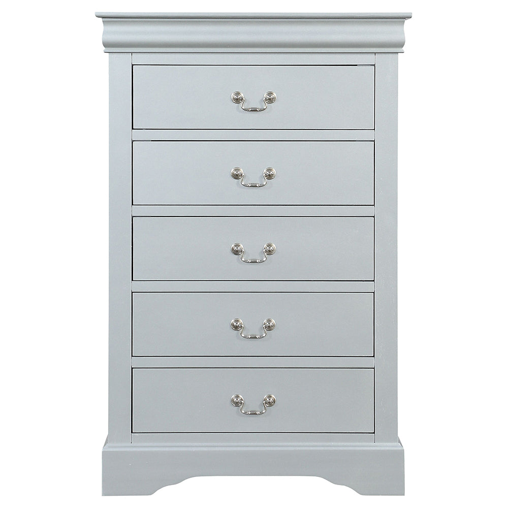 Louis Philippe Platinum Chest - Ornate Home