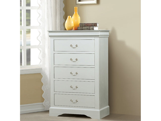 Louis Philippe Platinum Chest - Ornate Home