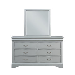 Louis Philippe Platinum Mirror - Ornate Home