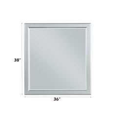 Louis Philippe Platinum Mirror - Ornate Home