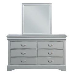 Louis Philippe Platinum Mirror - Ornate Home