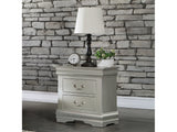 Louis Philippe Platinum Nightstand - Ornate Home