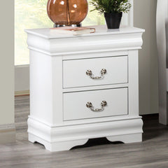 Louis Philippe White 4 Pc. Queen Bedroom Set - Ornate Home