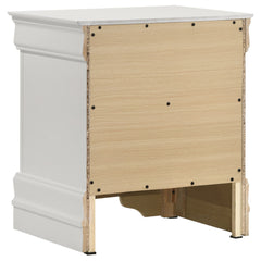 Louis Philippe White 5-piece  Full Bedroom Set - Ornate Home
