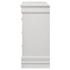 Louis Philippe White  6-drawer Dresser - Ornate Home
