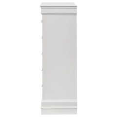 Louis Philippe White Chest - Ornate Home
