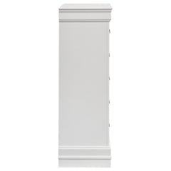 Louis Philippe White Chest - Ornate Home