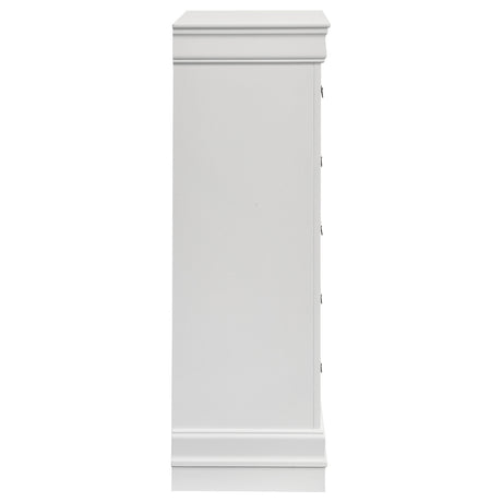 Louis Philippe White Chest - Ornate Home
