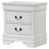 Louis Philippe White Nightstand - Ornate Home