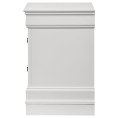 Louis Philippe White Nightstand - Ornate Home
