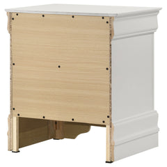 Louis Philippe White Nightstand - Ornate Home