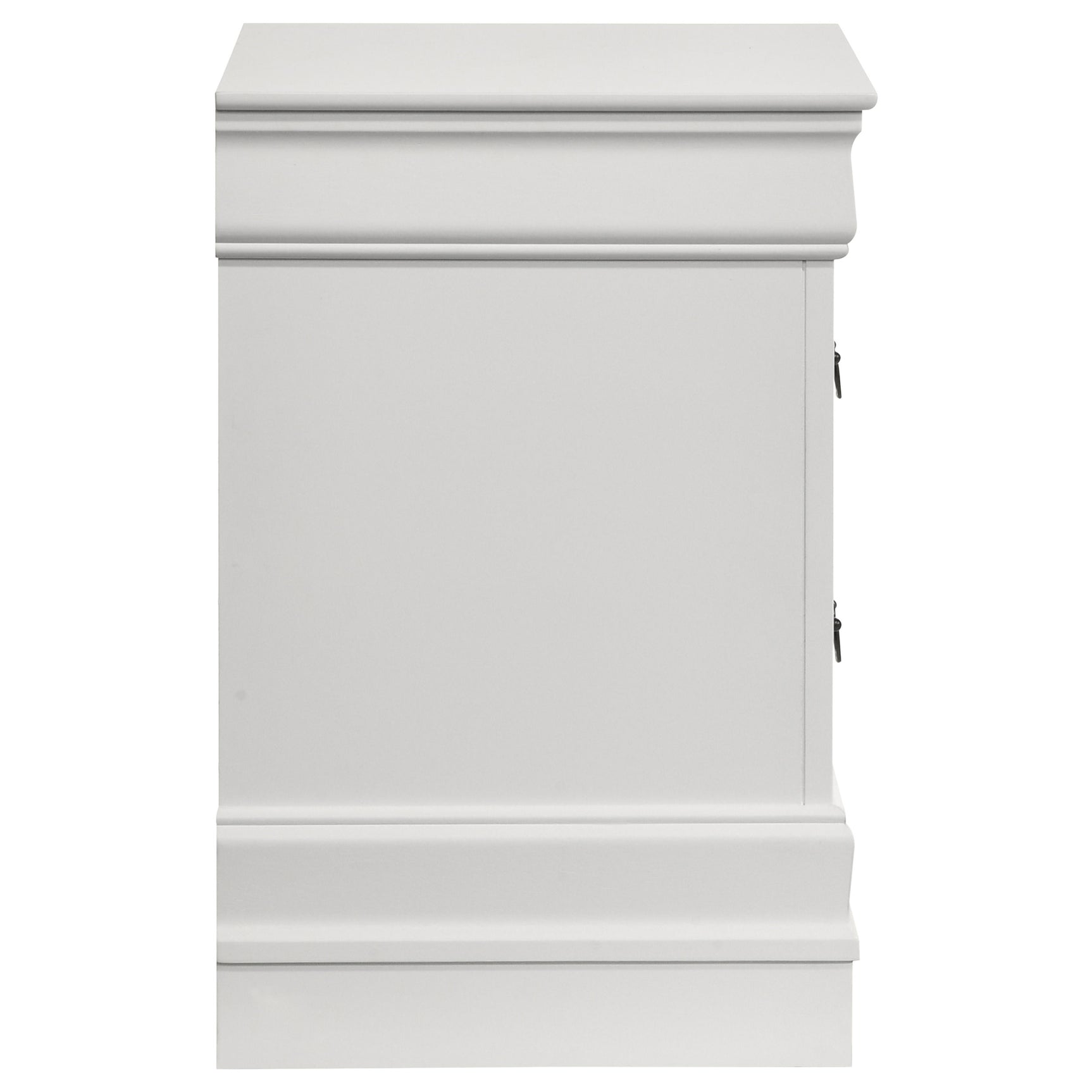 Louis Philippe White Nightstand - Ornate Home