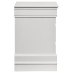 Louis Philippe White Nightstand - Ornate Home