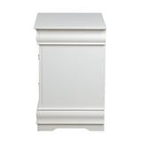 Louis Philippe White Nightstand - Ornate Home