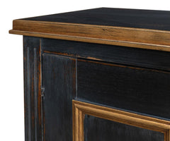 Louis Xvi Black Buffet - Ornate Home
