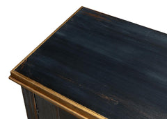Louis Xvi Black Buffet - Ornate Home