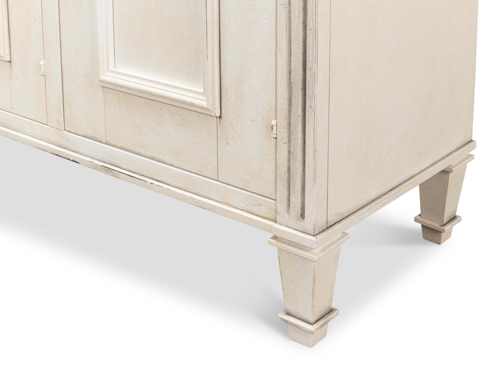 Louis Xvi White Buffet - Ornate Home