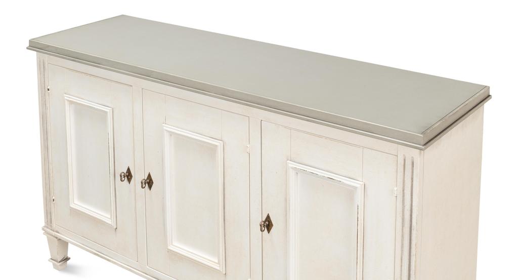 Louis Xvi White Buffet - Ornate Home