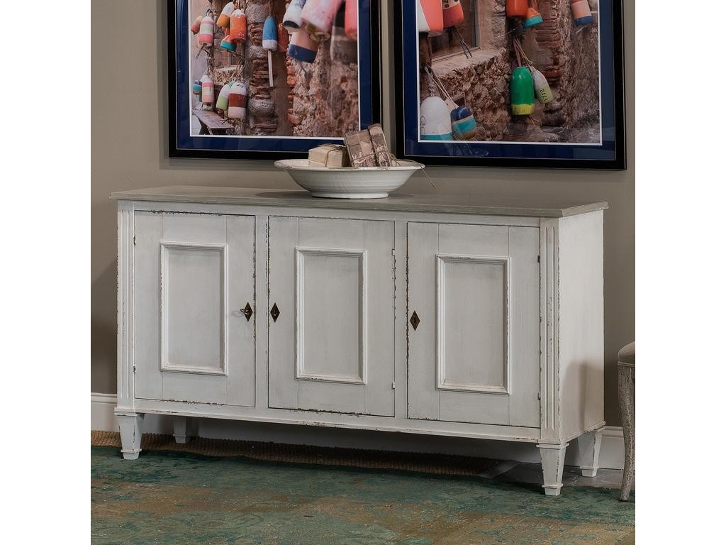 Louis Xvi White Buffet - Ornate Home