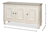 Louis Xvi White Buffet - Ornate Home