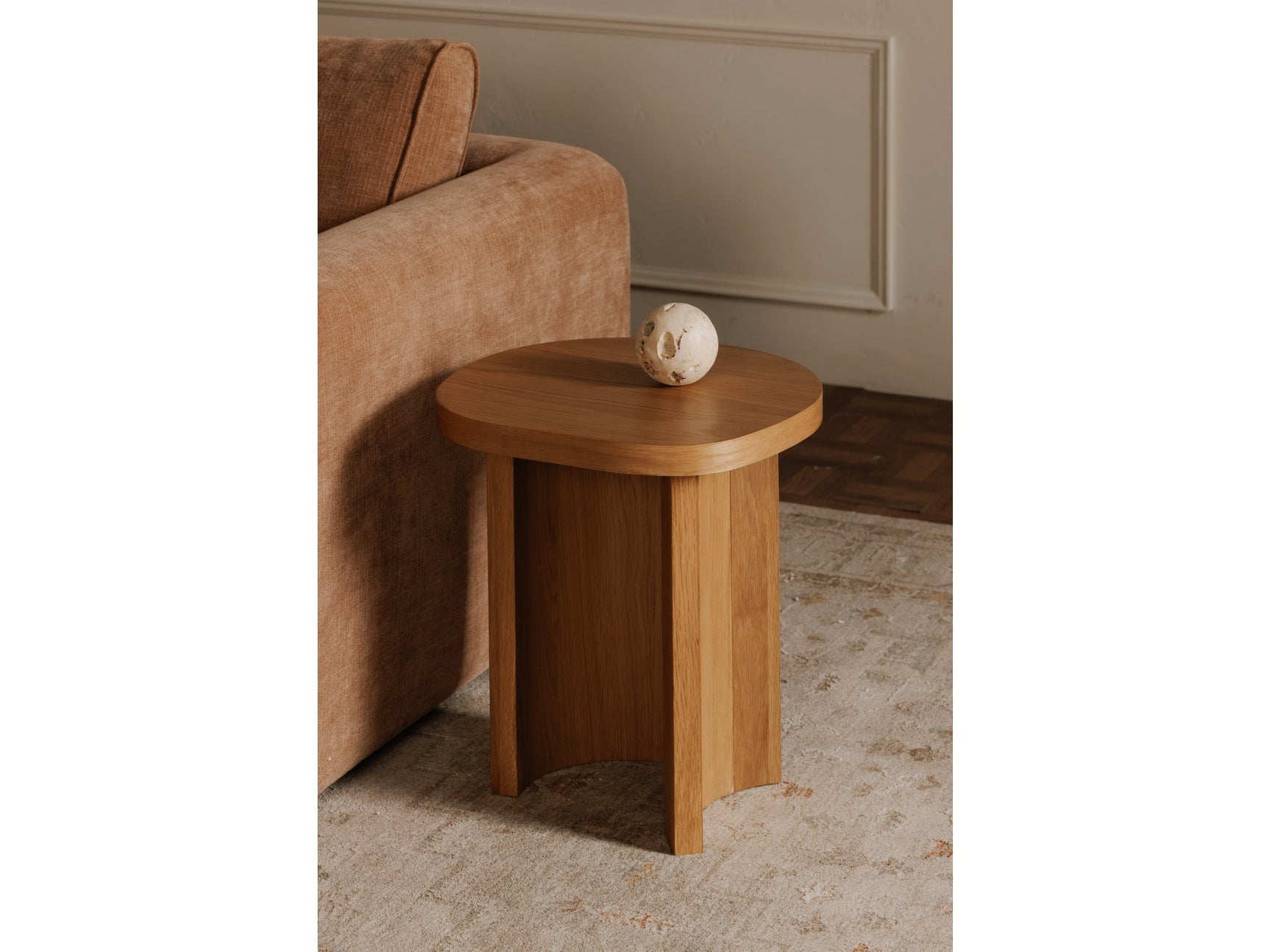 Louise Natural Accent Table - Ornate Home