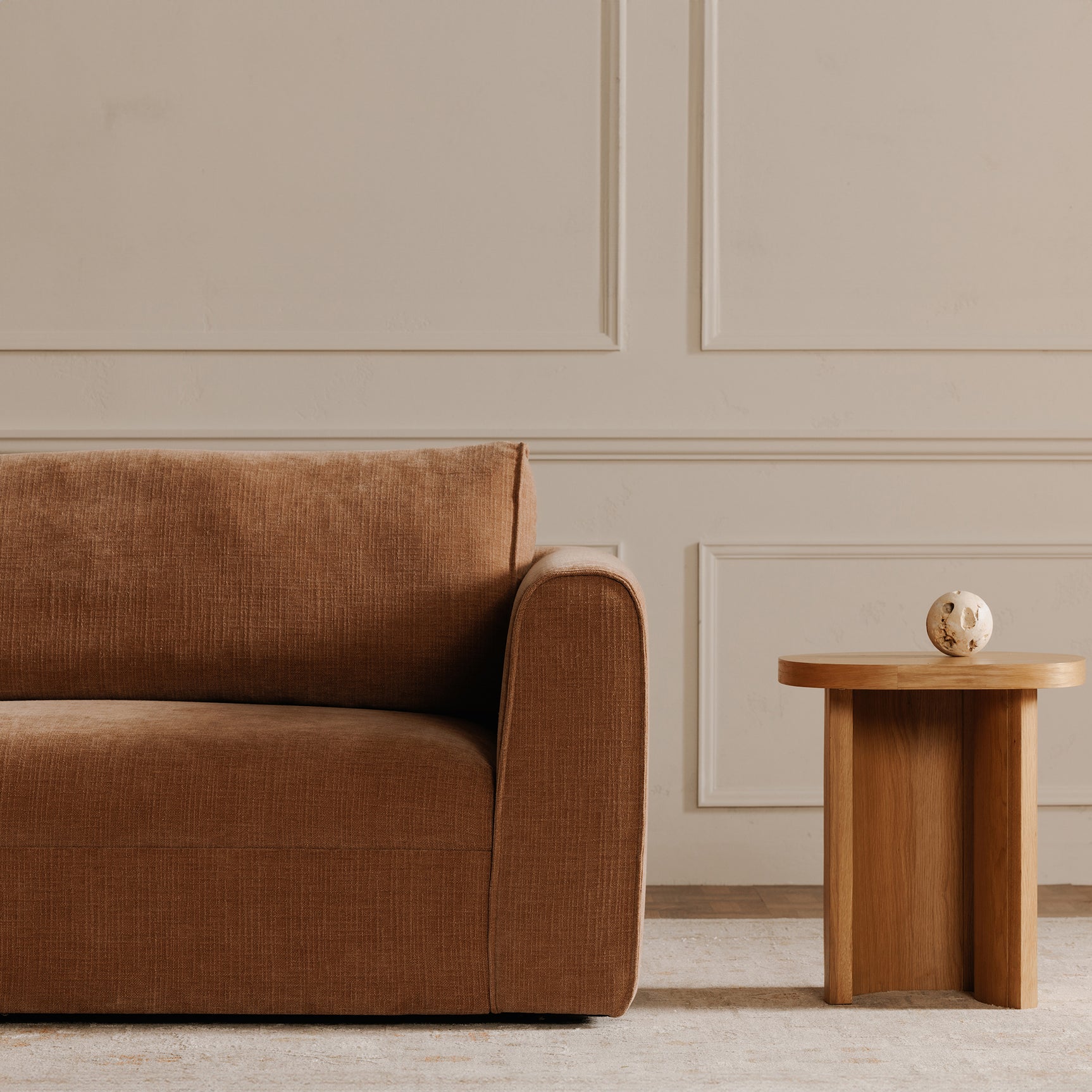 Louise Natural Accent Table - Ornate Home