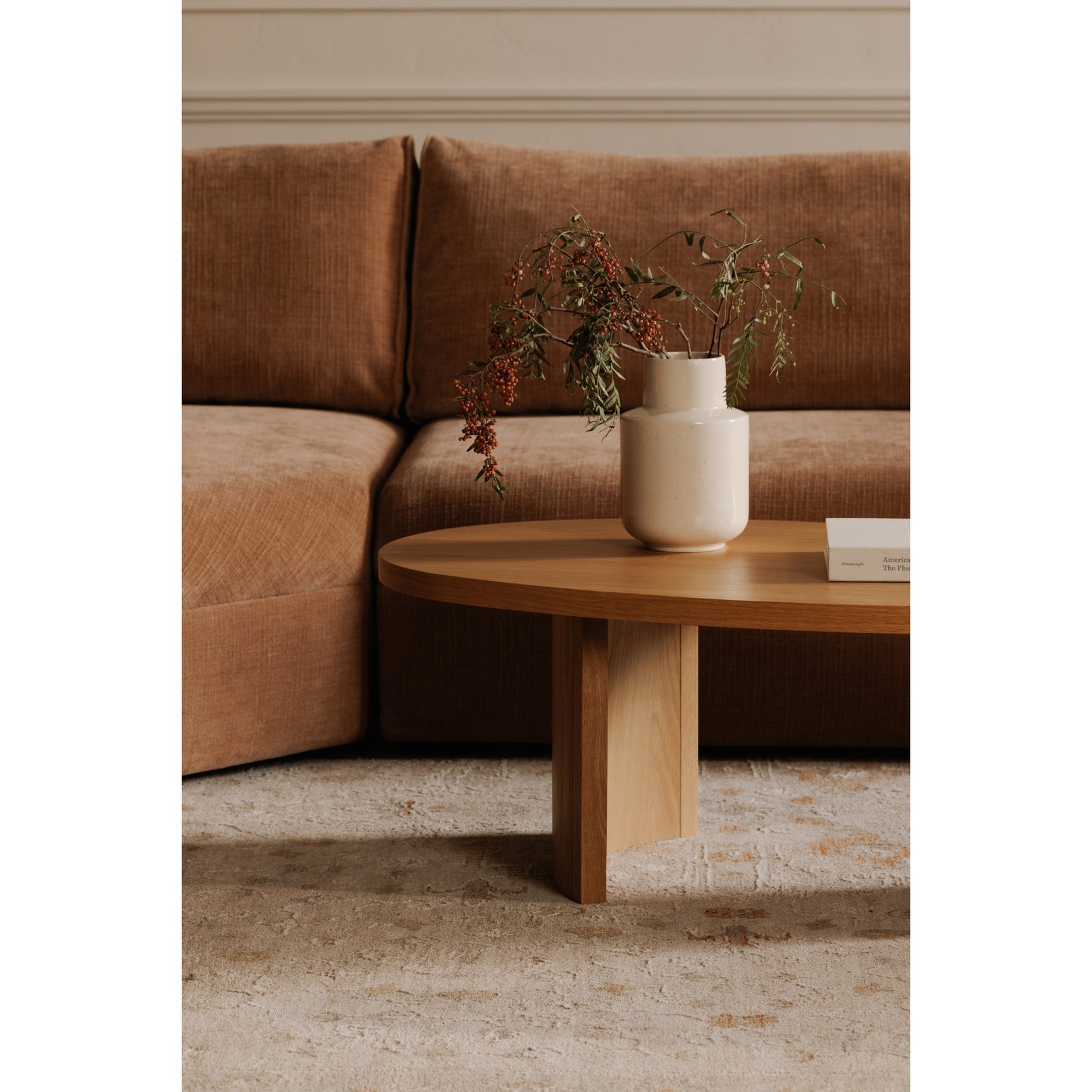 Louise Natural Coffee Table - Ornate Home