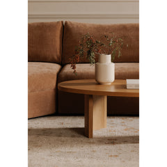 Louise Natural Coffee Table - Ornate Home