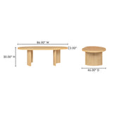 Louise Natural Dining Table - Ornate Home